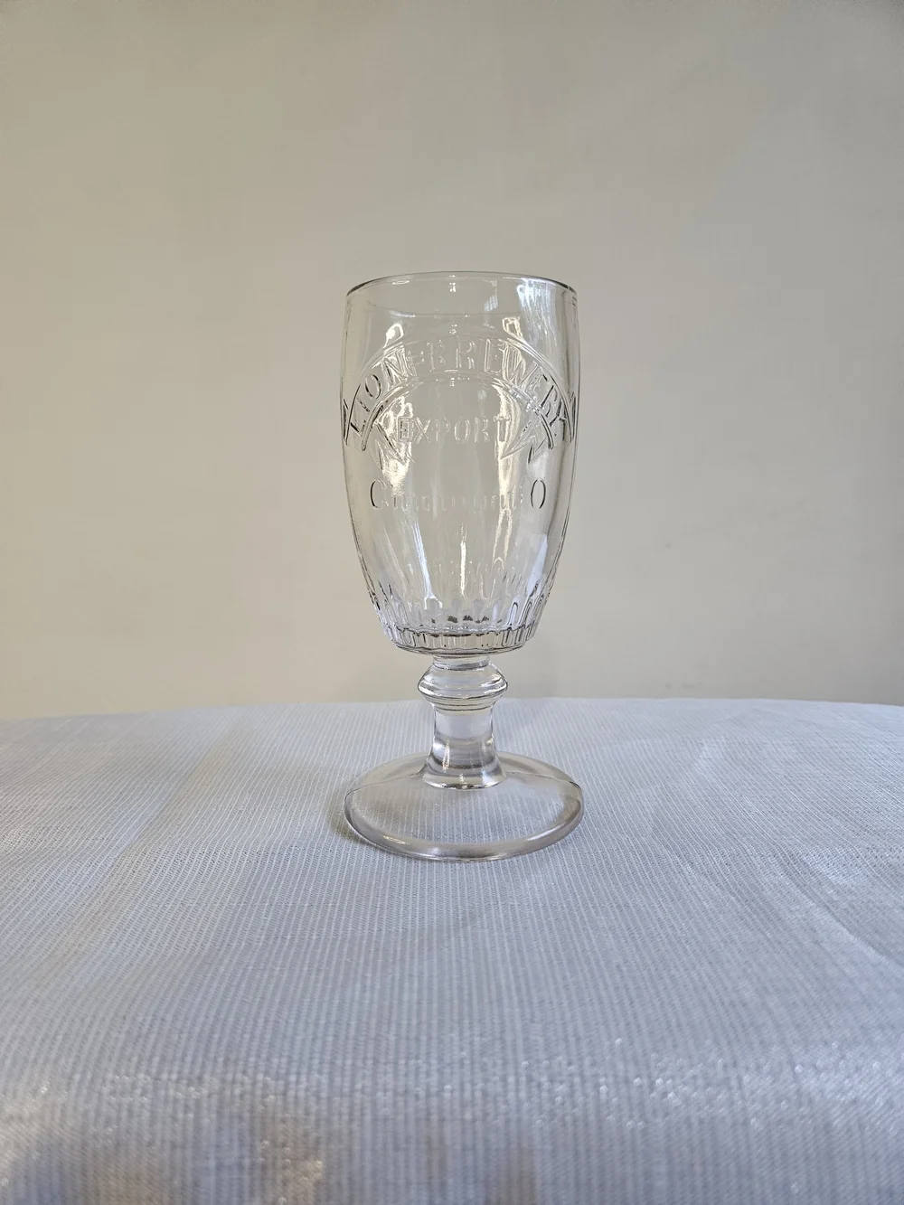 Lion‎ Brewery Pre-Prohibition Beer Glass